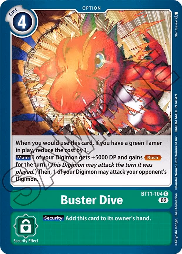 Buster Dive