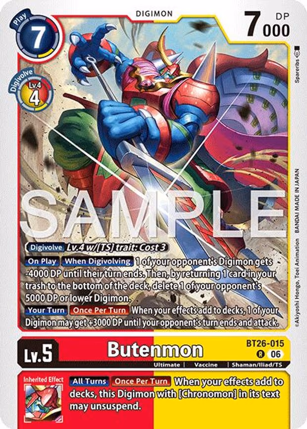 Butenmon - Rare (BT26-015 R)