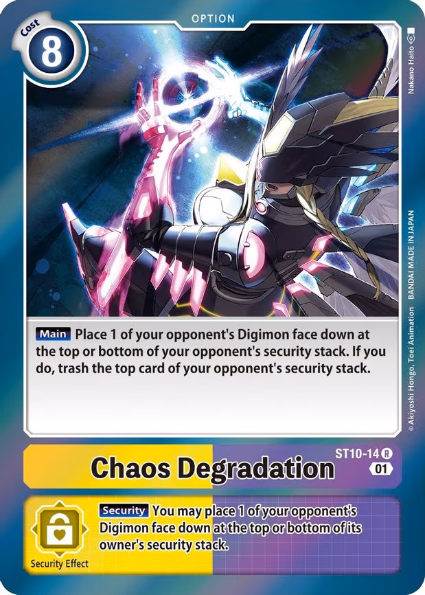 Chaos Degradation