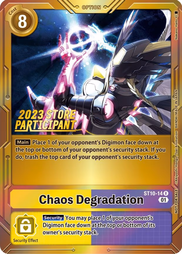 Chaos Degradation
