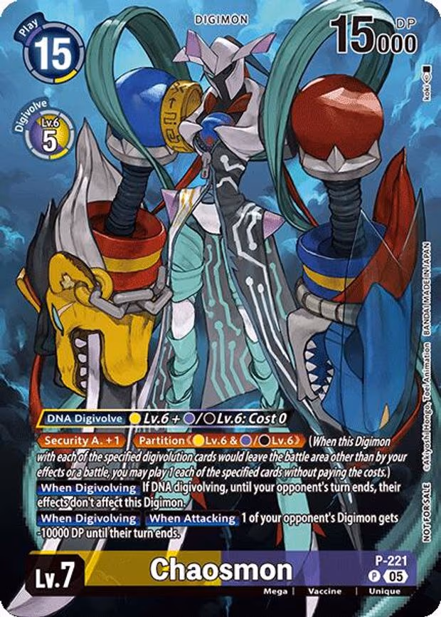 Chaosmon (Time Stranger Box Topper)