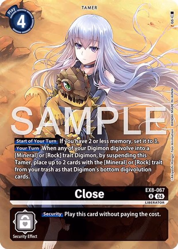Close (Digimon Liberator Debuggers Set)