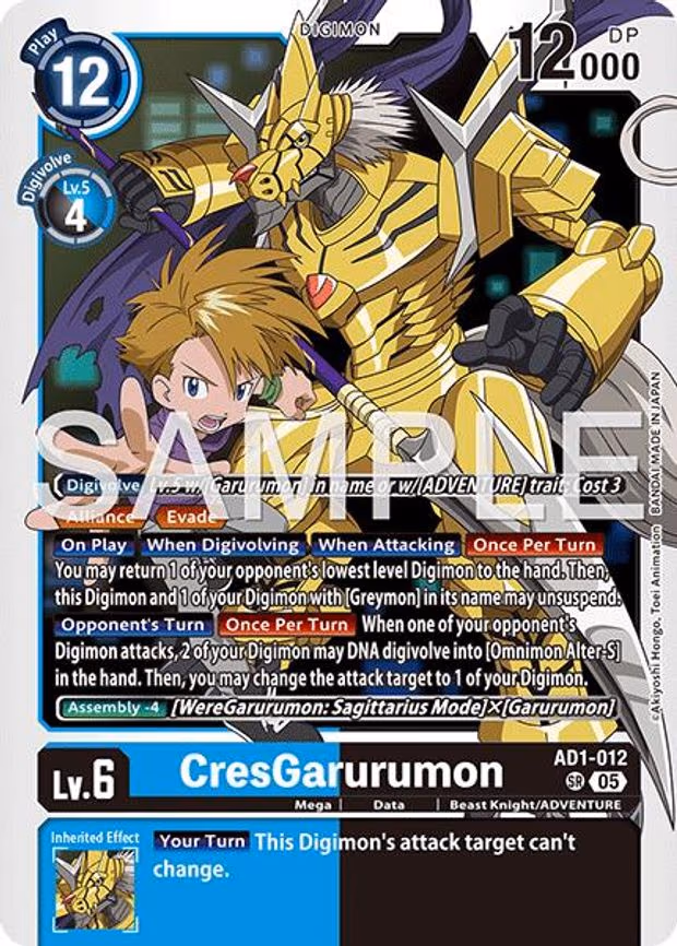 CresGarurumon