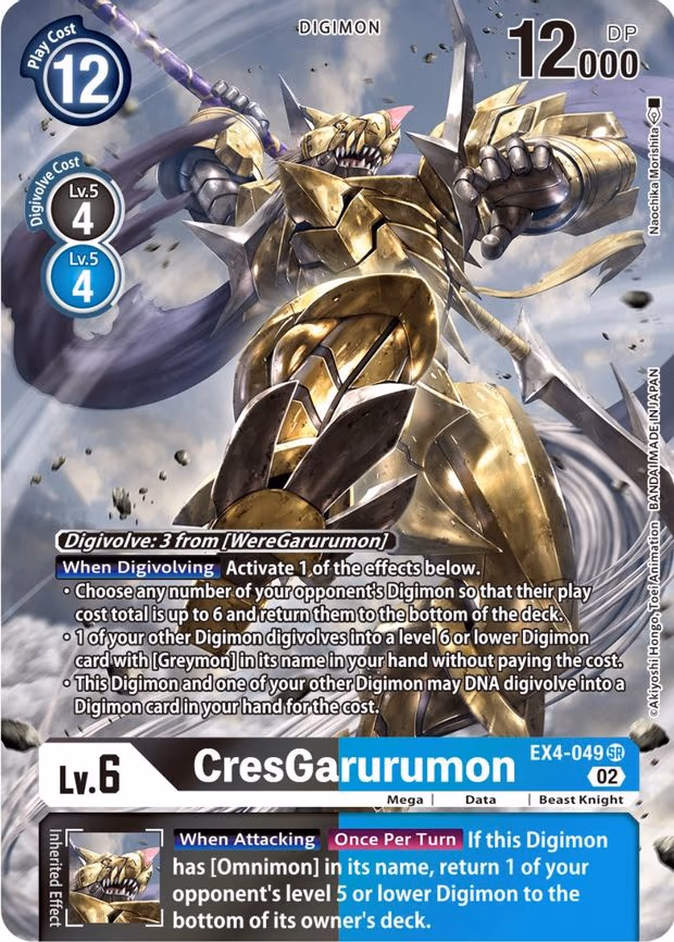 CresGarurumon