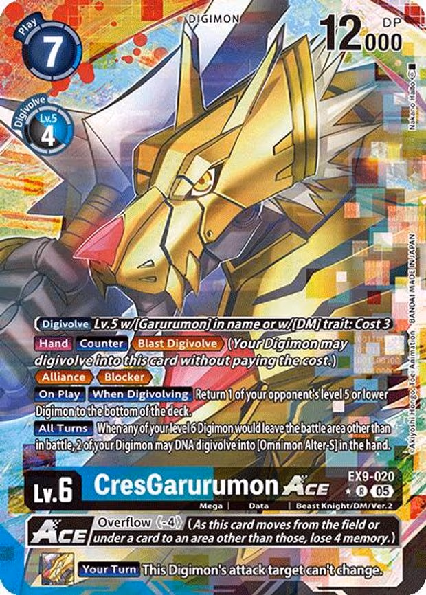 CresGarurumon ACE