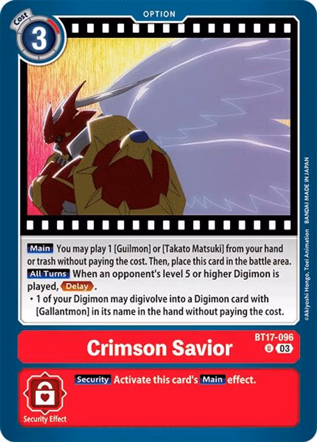 Crimson Savior