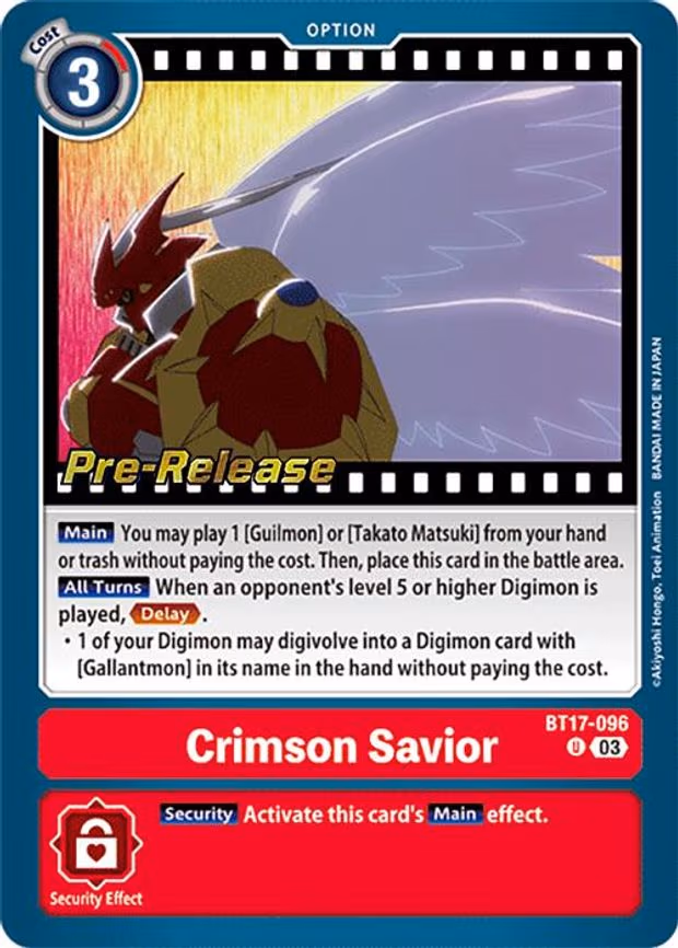 Crimson Savior