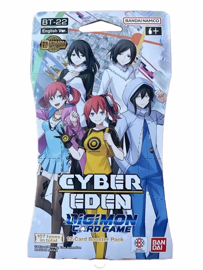 Cyber Eden Sleeved Booster Pack