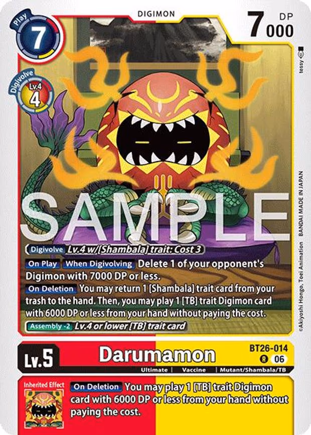 Darumamon - Rare (BT26-014 R)