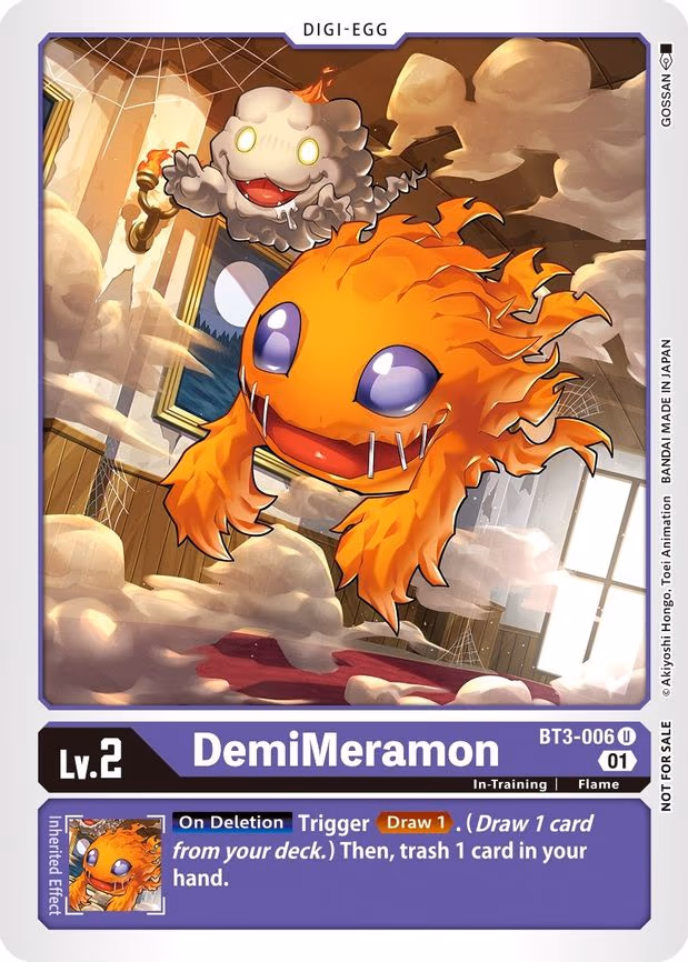 DemiMeramon - BT3-006 (Winner Pack New Awakening) - Uncommon (BT3-006 U)
