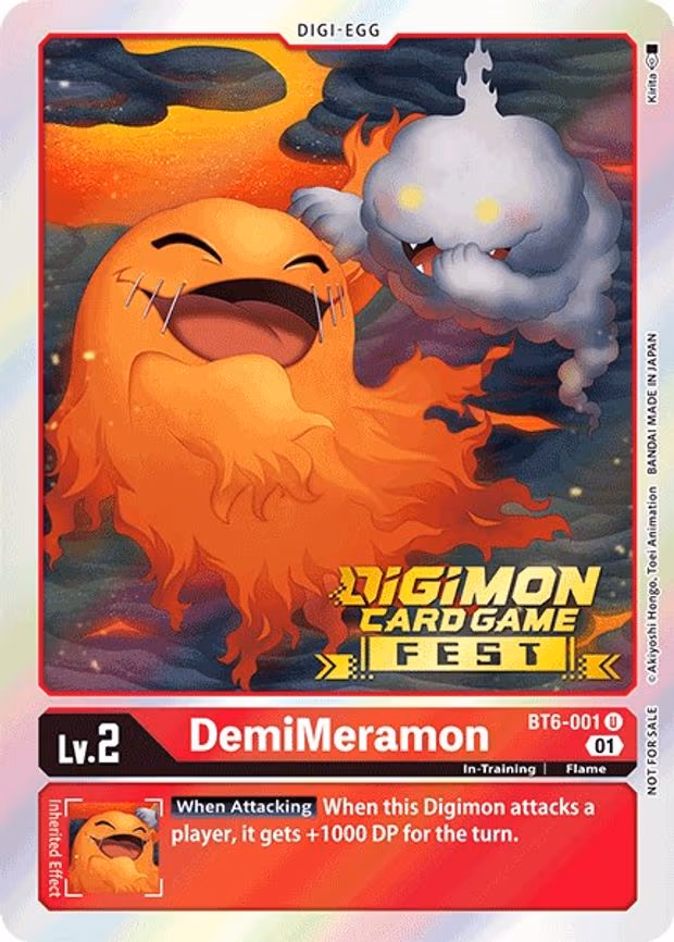 DemiMeramon (Digimon Card Game Fest 2022)