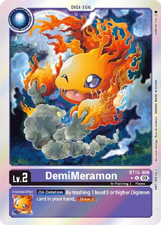 DemiMeramon (Exceed Apocalypse Box Promotion Pack)
