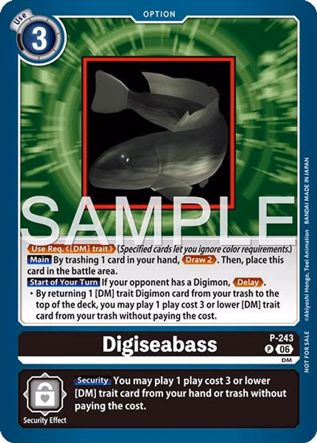 Digiseabass - Promo (P-243 P)