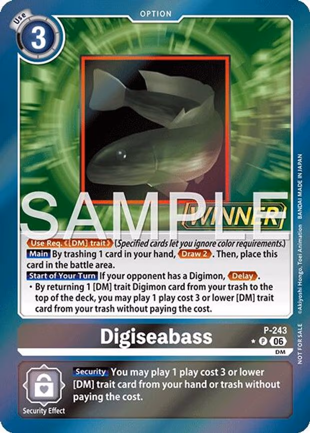 Digiseabass - Promo (P-243 P)