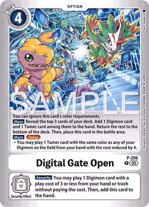 Digital Gate Open - Promo (P-206 P)