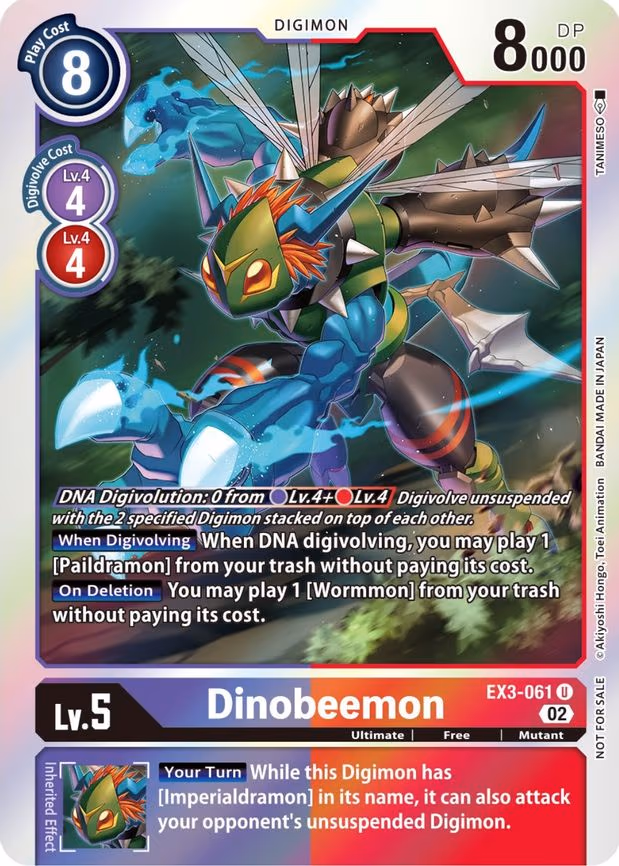 Dinobeemon (Box Topper)