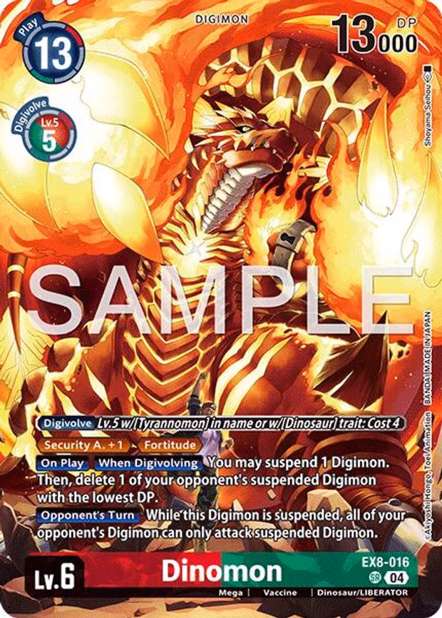 Dinomon (Digimon Liberator Debuggers set)