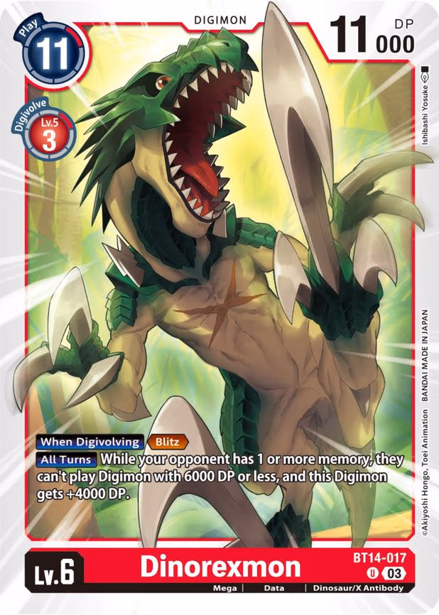 Dinorexmon