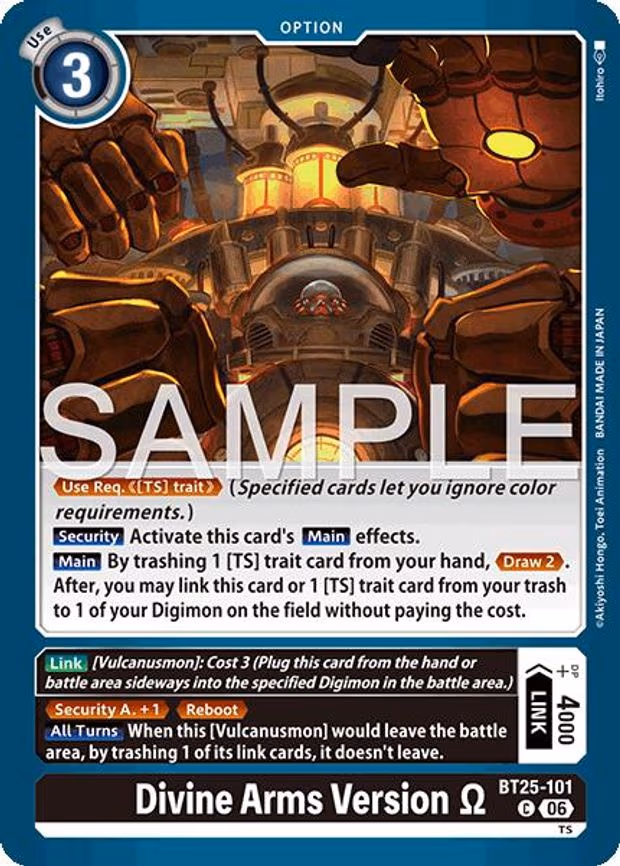 Divine Arms Version - Common (BT25-101 C)