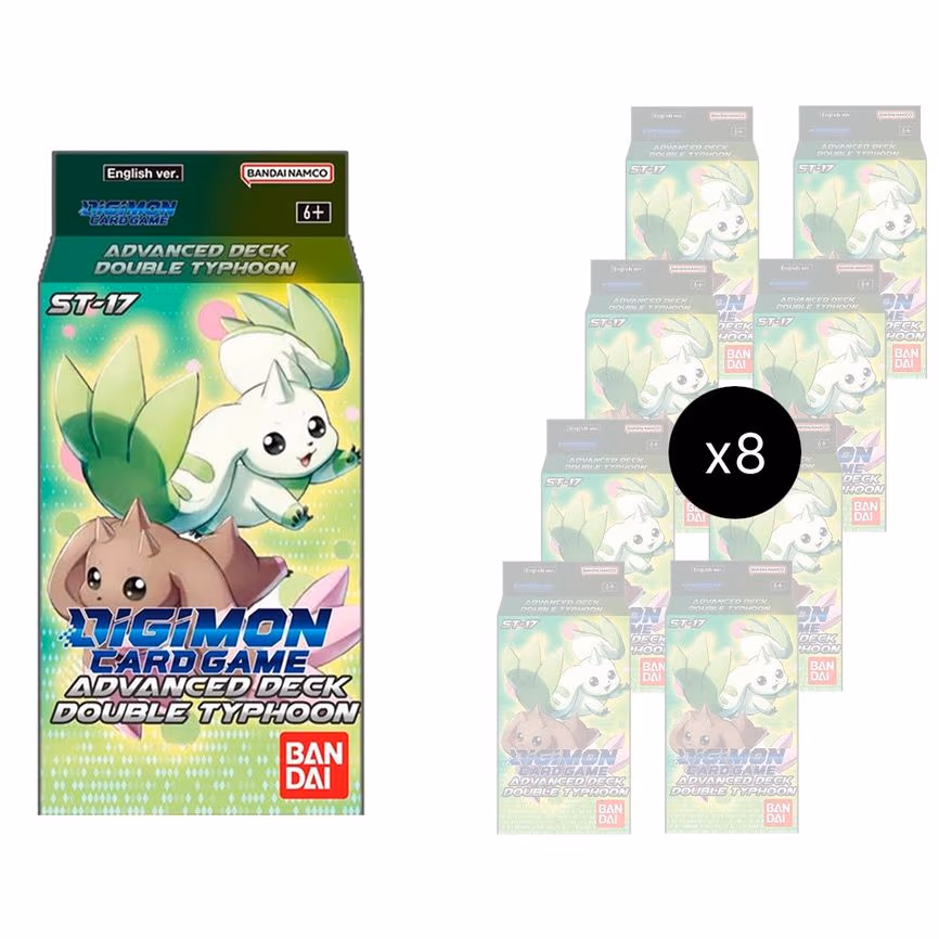 Double Typhoon Advanced Starter Deck Display