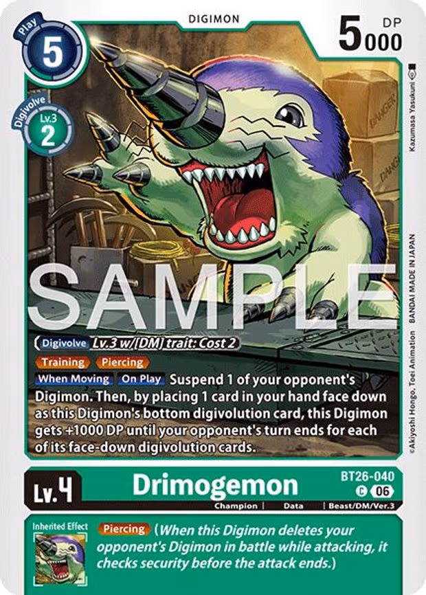 Drimogemon - Common (BT26-040 C)