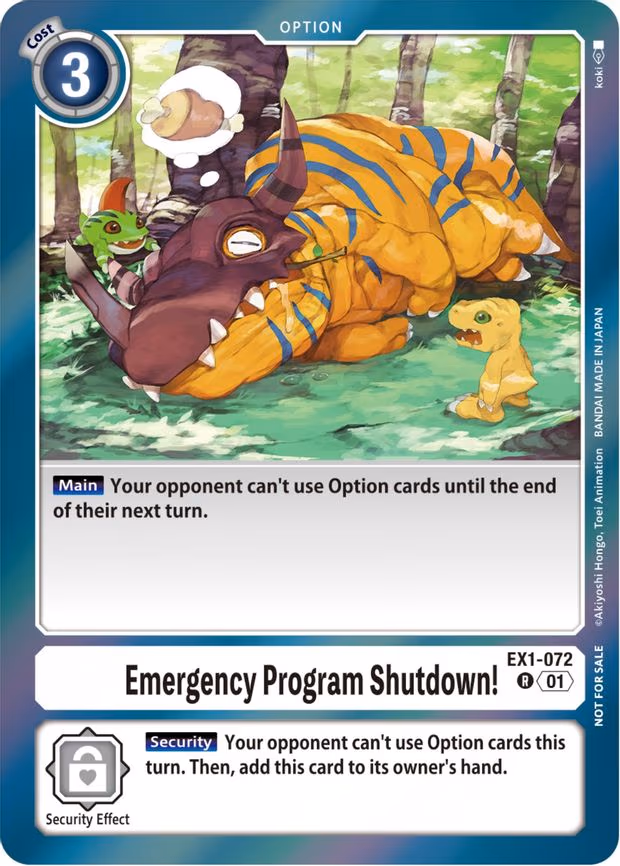 Emergency Program Shutdown! (Blast Ace Double Pack Set)