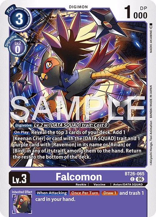 Falcomon - Common (BT26-065 C)