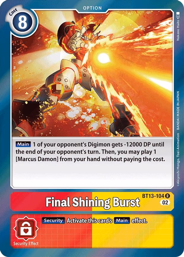 Final Shining Burst