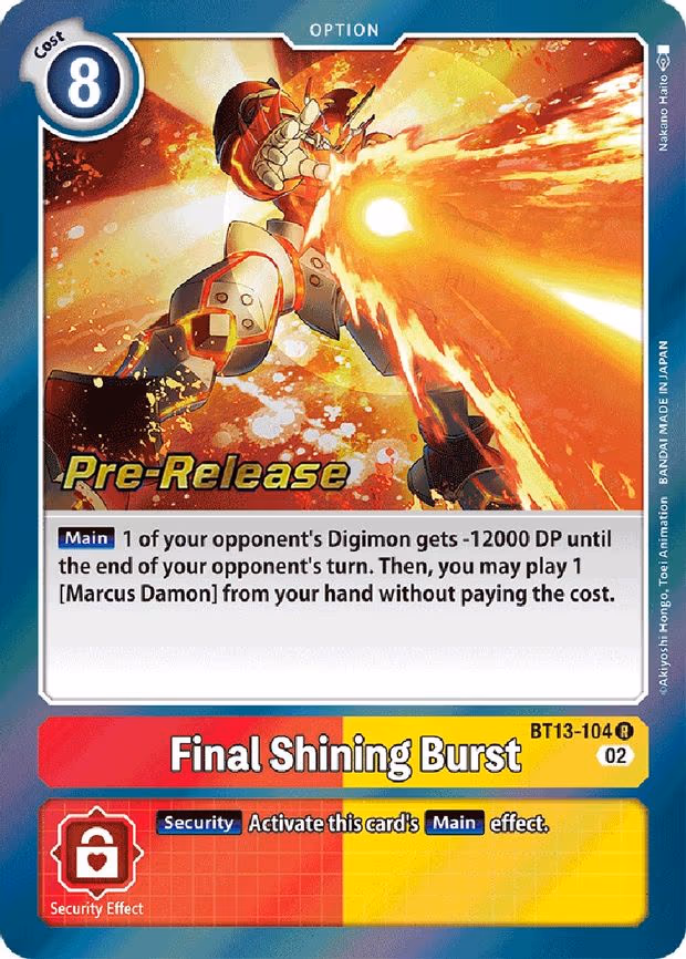 Final Shining Burst