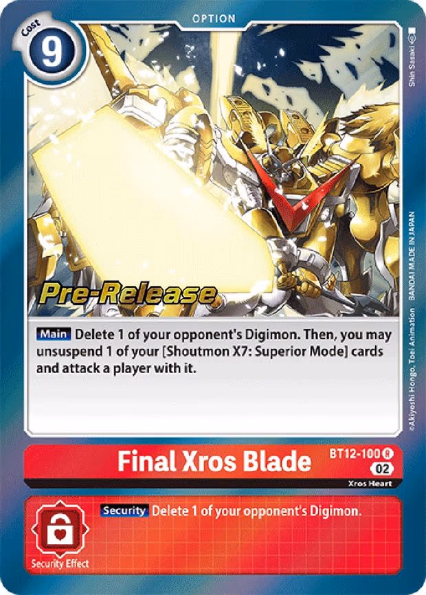 Final Xros Blade