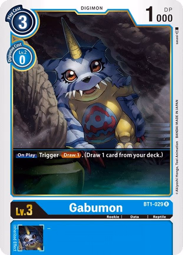 Gabumon - Rare (BT1-029 R)