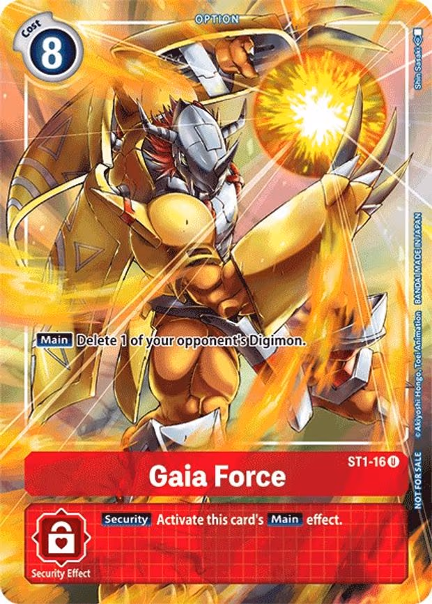 Gaia Force - ST1-16 (Tamer's Evolution Box)