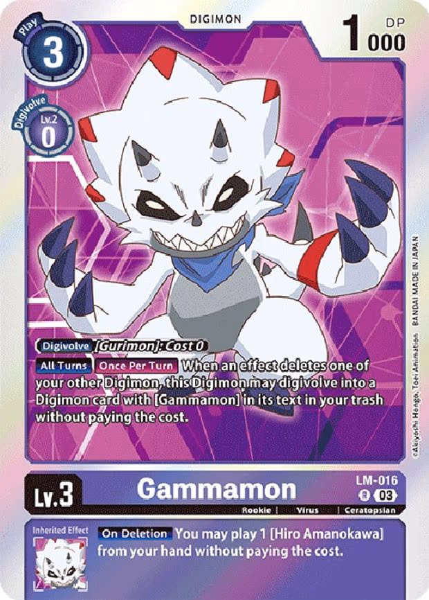 Gammamon (English Exclusive)