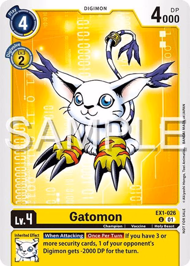Gatomon (Time Stranger Demo Deck)