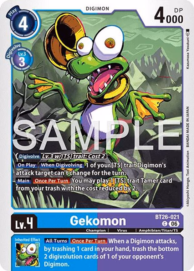 Gekomon - Common (BT26-021 C)