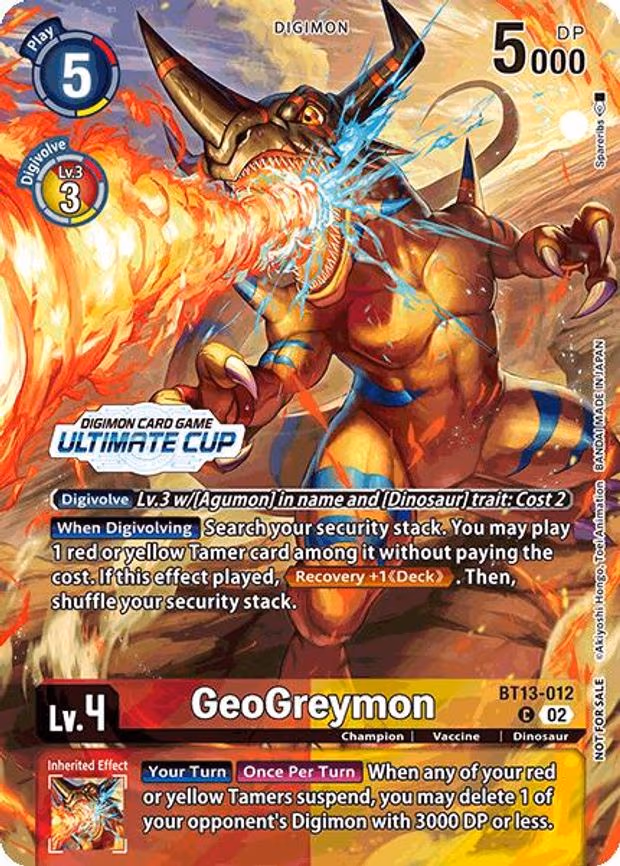 GeoGreymon (Ultimate Cup 2024)