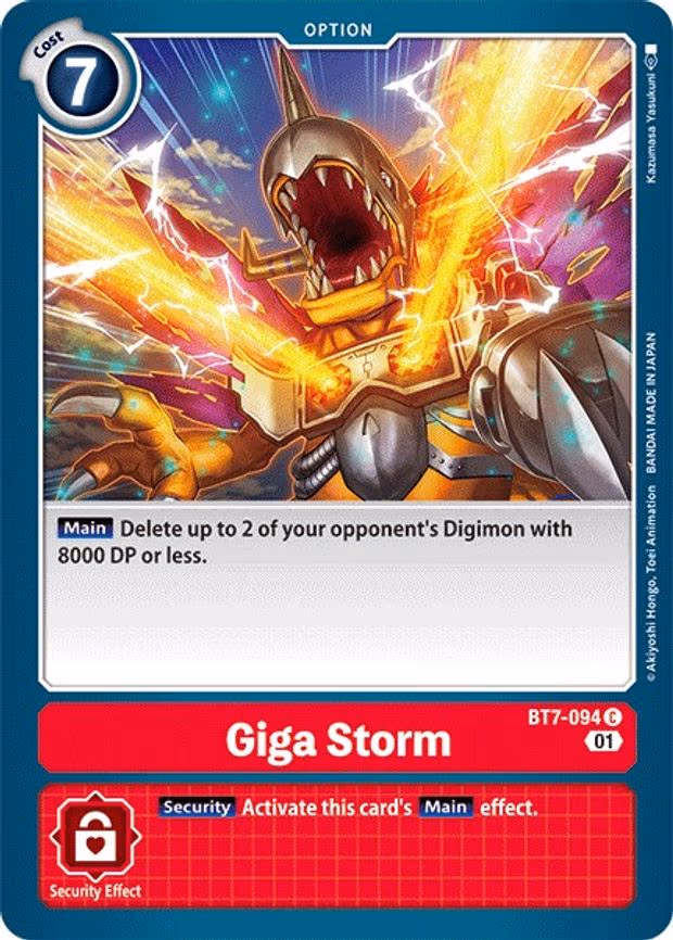 Giga Storm - Common (BT7-094 C)