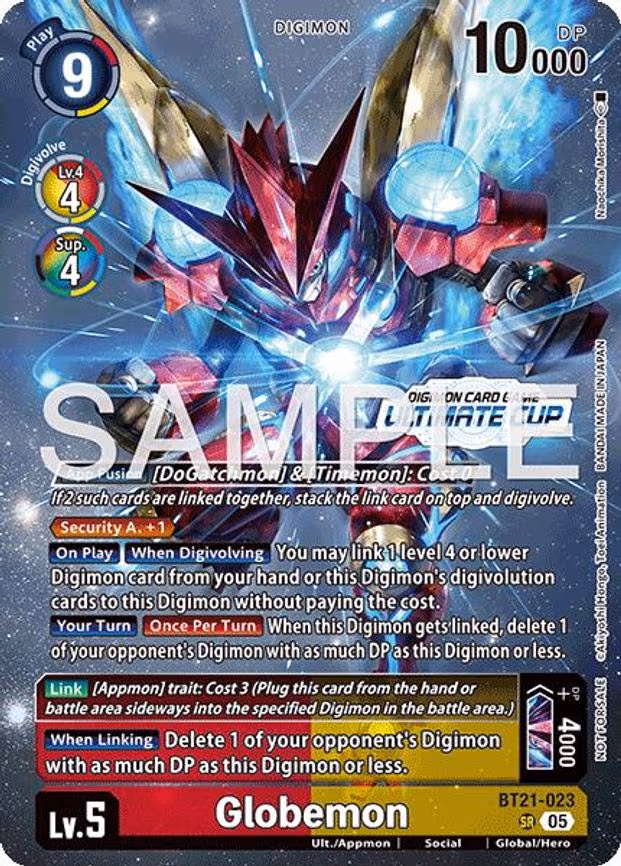Globemon (Ultimate Cup 26-27 Season 2) - Super Rare (BT21-023 SR)