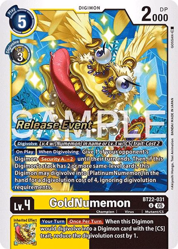 GoldNumemon