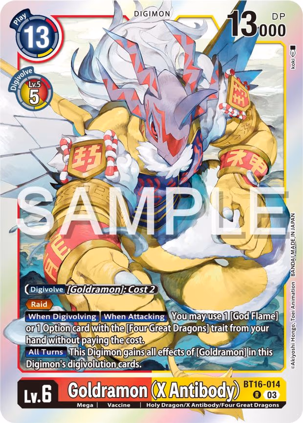 Goldramon (X Antibody)