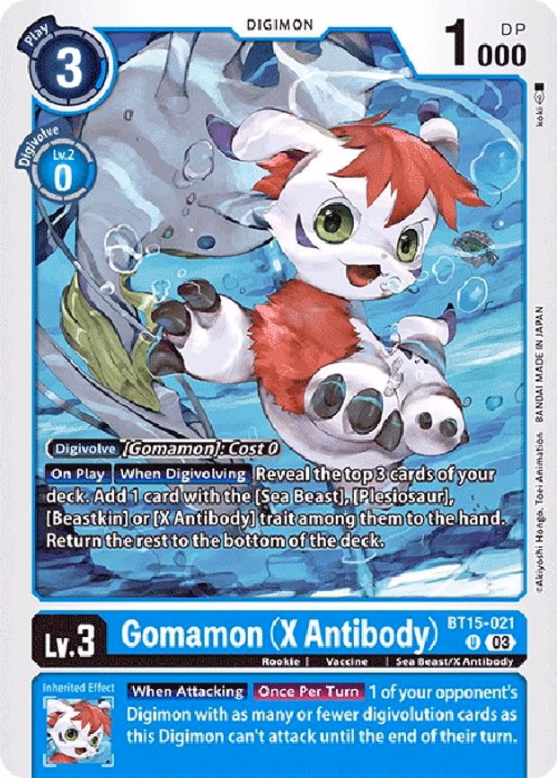 Gomamon (X Antibody)