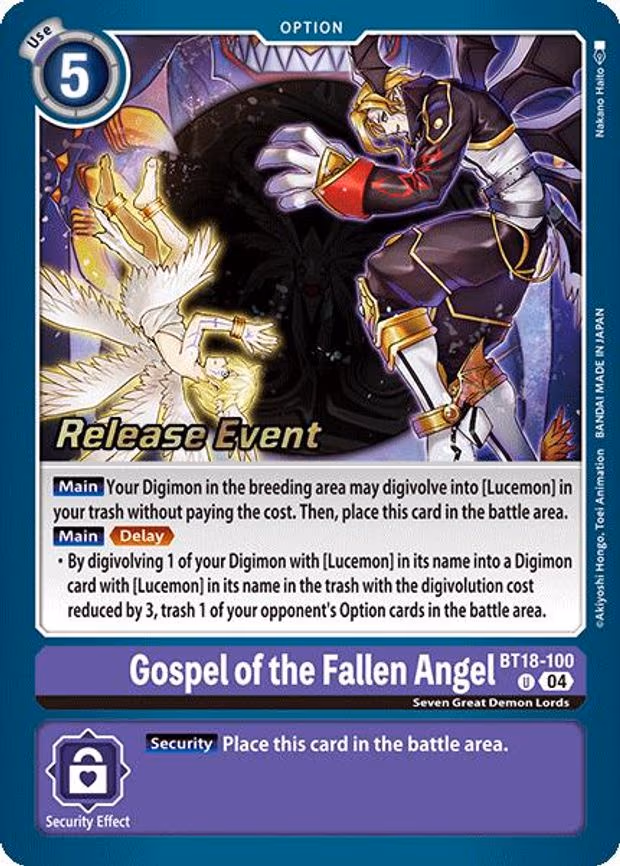 Gospel of the Fallen Angel