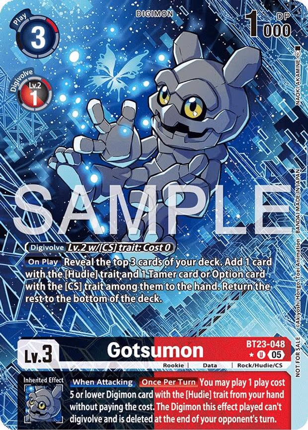 Gotsumon (Hacker's Slumber Box Promotion Pack)