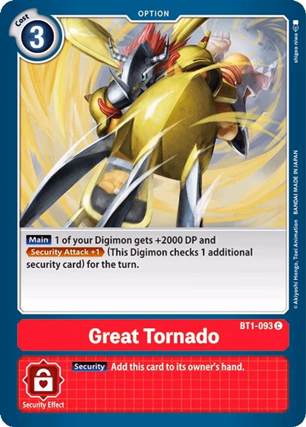 Great Tornado - Common (BT1-093 C)