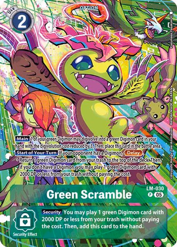 Green Scramble