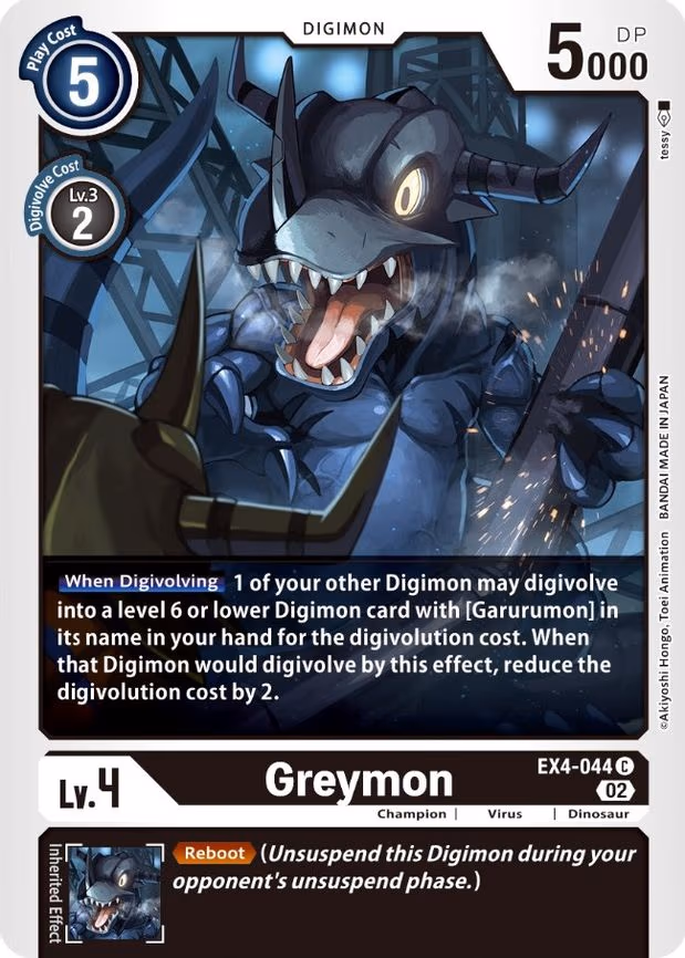 Greymon - Common (EX4-044 C)