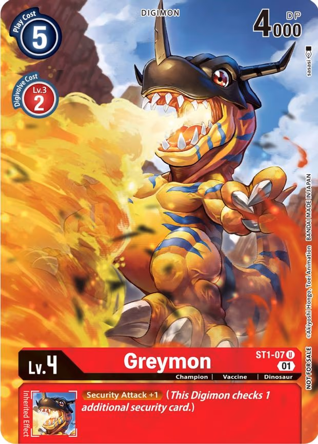 Greymon - ST1-07 (Dimensional Phase Pre-Release)