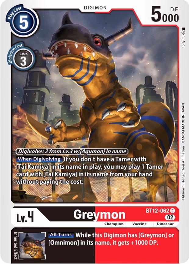 Greymon - Common (BT12-062 C)