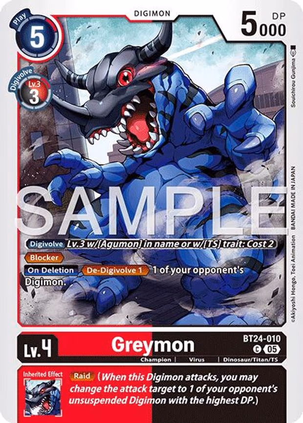 Greymon - Common (BT24-010 C)