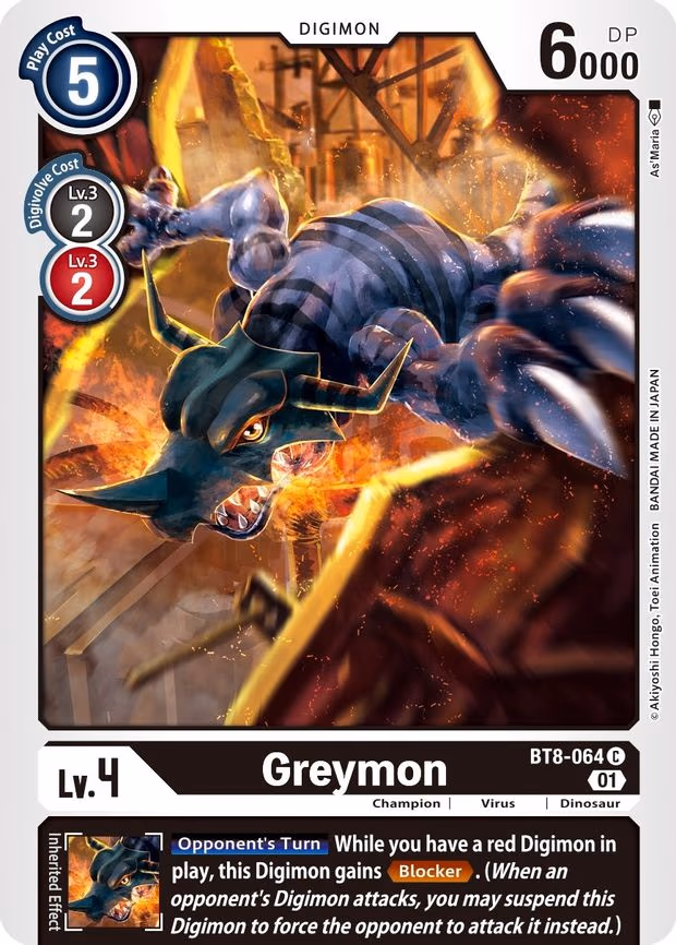 Greymon - Common (BT8-064 C)